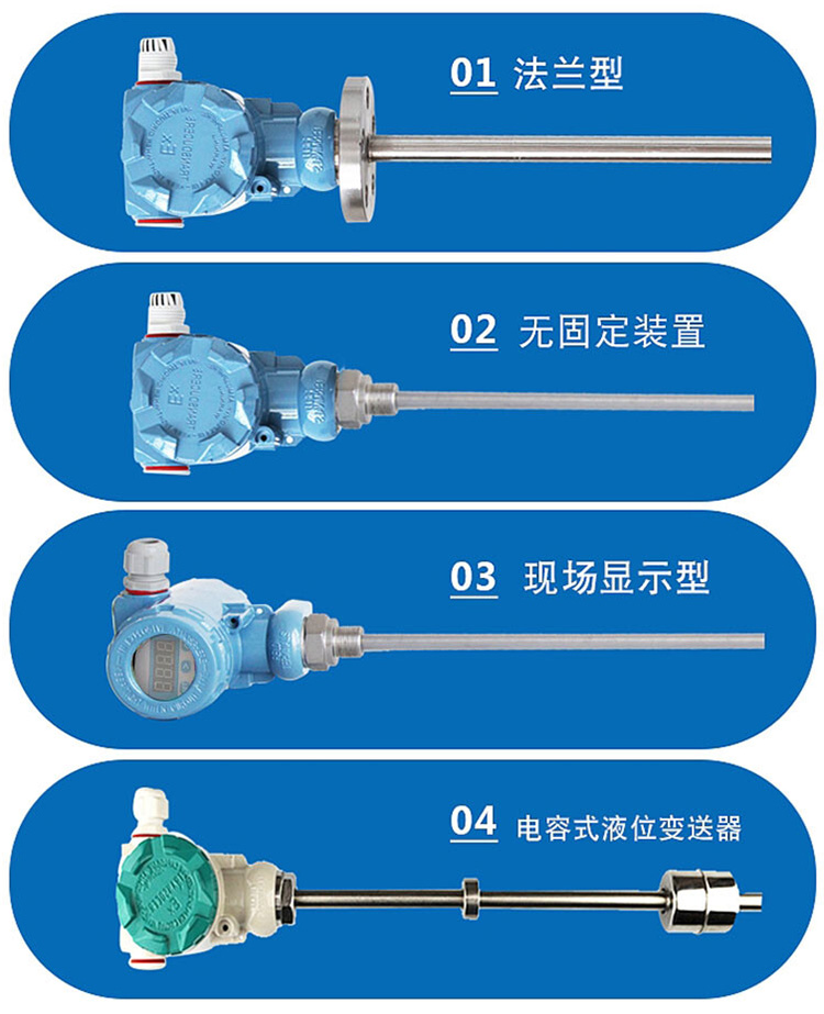 防腐浮球液位計分類圖